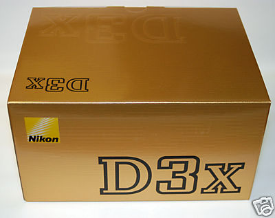 NIKON D3X FX 24MP DSLR CAMERA