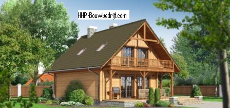 Log House, Houten Huizen, Chalets en Prefab Woningen